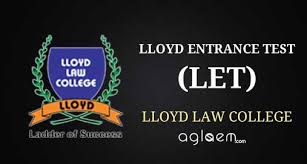 Lloyd Entrance Test 2025